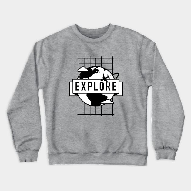 Explore Crewneck Sweatshirt by NickImagined